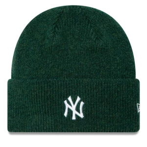 Czapka New Era New York Yankees Wide Cuff Knit Beanie 60580768 Zielony