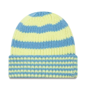 Czapka New Era Stripe Knit Bean 60565458 Niebieski