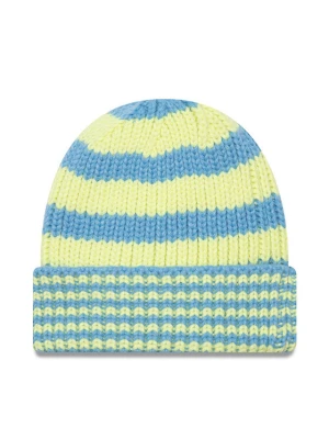 Czapka New Era Stripe Knit Bean 60565458 Niebieski
