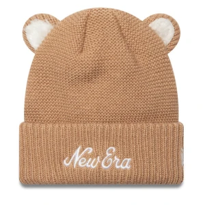 Czapka New Era Teddy Bear Ears Cuff Knit Beanie 60580794 Brązowy