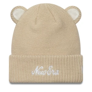 Czapka New Era Teddy Bear Ears Cuff Knit Beanie 60580874 Beżowy