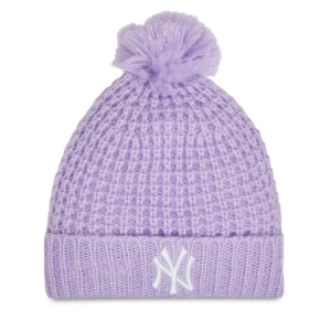 Czapka New Era Wmns Cosy Pom 60364287 Fioletowy
