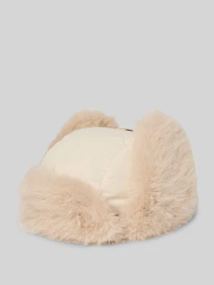 Czapka o kroju regular fit z obszyciem ze sztucznego futra model ‘Hawka’ Barts