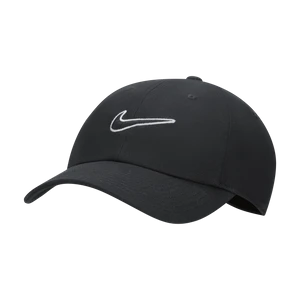 Czapka o nieusztywnianej konstrukcji Swoosh Nike Club - Czerń
