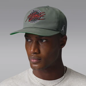 Czapka o nieusztywnianej konstrukcji z płaskim daszkiem Jordan Flight Pro - Zieleń