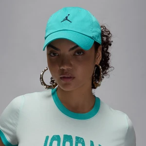 Czapka o nieusztywnianej konstrukcji z wygiętym daszkiem Jordan Club - Zieleń