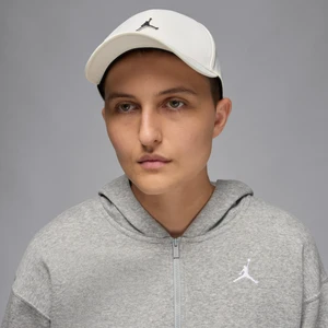 Czapka o wzmocnionej konstrukcji z metalowym logo Jumpman Jordan Rise - Biel