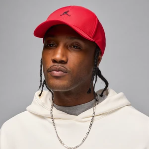 Czapka o wzmocnionej konstrukcji z metalowym logo Jumpman Jordan Rise - Czerwony