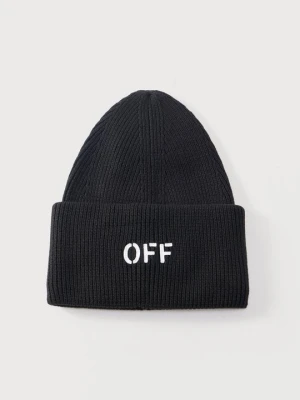 Czapka Off White czarny