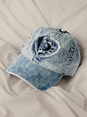 Czapka patch denim studio Desigual