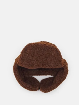 Czapka Pieces brązowy