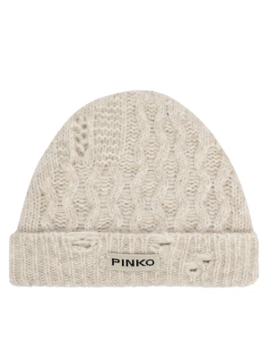 Czapka PINKO 104476 A28Y Beżowy