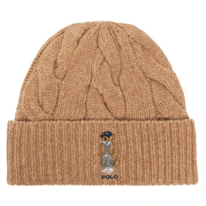 Czapka Polo Ralph Lauren 455981433003 Brązowy