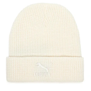 Czapka Puma Classics Mid Fit Beanie 025677 02 Kremowy