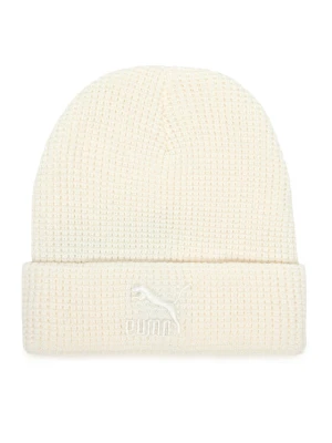 Czapka Puma Classics Mid Fit Beanie 025677 02 Kremowy
