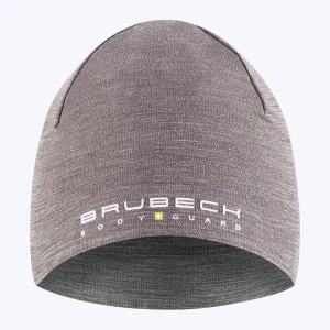Czapka termoaktywna Brubeck Merino Wool stalowy Szary