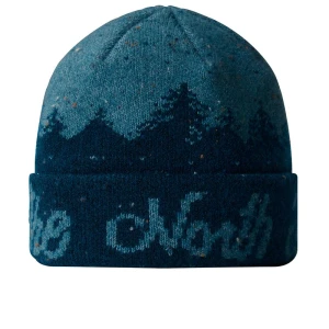 Czapka The North Face Cabin Mountainscape 0A887V4OJ1 - granatowa