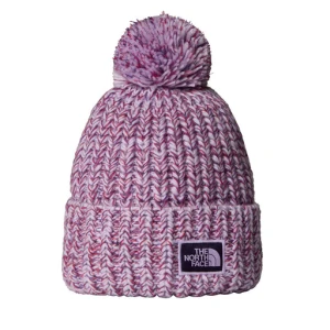 Czapka The North Face Cosy Chunky Cabin NF0A887W Fioletowy