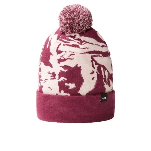 Czapka The North Face Ski Tuke Beanie 0A4SIEK6I1 - różowo-biała