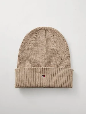 Czapka Tommy Hilfiger beżowy