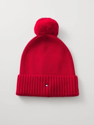 Czapka Tommy Hilfiger czerwony