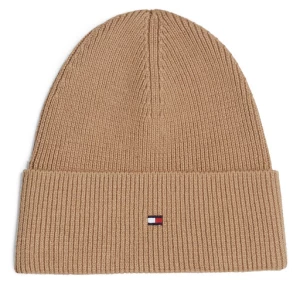 Czapka Tommy Hilfiger Essential AW0AW16637 Beżowy