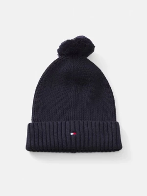 Czapka Tommy Hilfiger niebieski