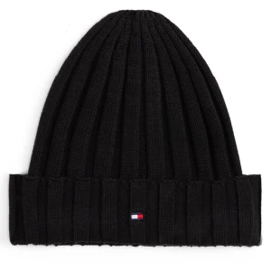 Czapka Tommy Hilfiger Small Flag AU0AU02004 Czarny