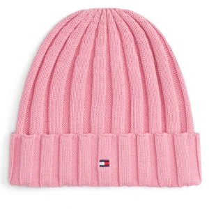 Czapka Tommy Hilfiger Small Flag AU0AU02004 Różowy