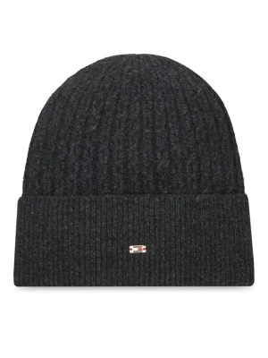 Czapka Tommy Hilfiger Th Cable Enamel Flag AW0AW17776 Czarny