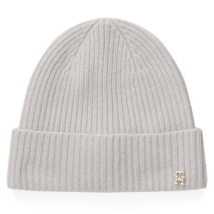Czapka Tommy Hilfiger Th Cashmere AW0AW17772 Szary