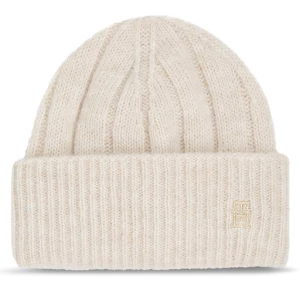 Czapka Tommy Hilfiger Th Timeless Beanie AW0AW15307 Beżowy