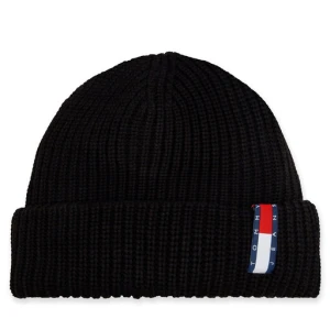 Czapka Tommy Jeans Im Tju Unisex Beanie AU0AU01808 Czarny