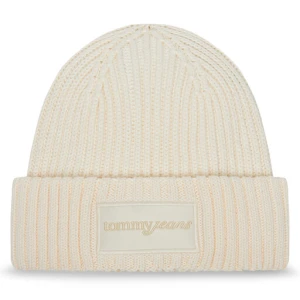 Czapka Tommy Jeans Script AW0AW17909 Écru