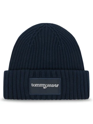 Czapka Tommy Jeans Script AW0AW17909 Granatowy
