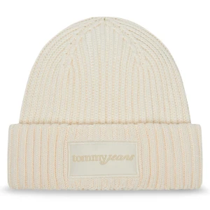 Czapka Tommy Jeans Script AW0AW17909 Kremowy