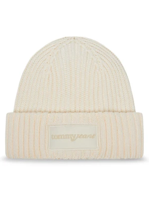 Czapka Tommy Jeans Script AW0AW17909 Kremowy
