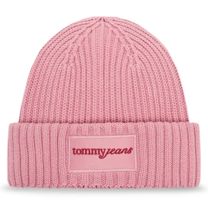 Czapka Tommy Jeans Script AW0AW17909 Różowy