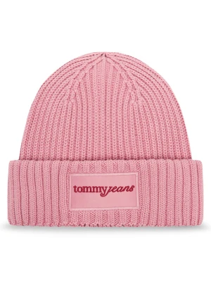 Czapka Tommy Jeans Script AW0AW17909 Różowy