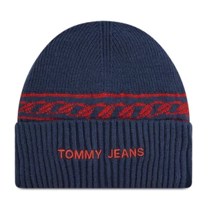 Czapka Tommy Jeans Tjw Femme Beanie AW0AW10710 Granatowy