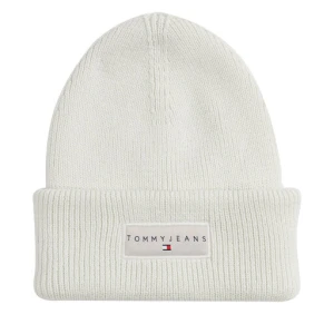 Czapka Tommy Jeans Tjw Linear Beanie AW0AW17913 Biały