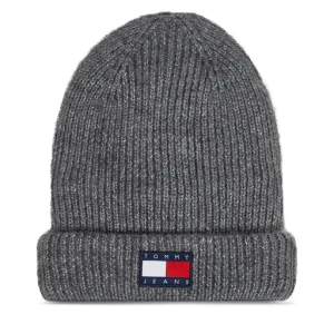 Czapka Tommy Jeans Tjw Soft Ready Beanie AW0AW15464 Szary