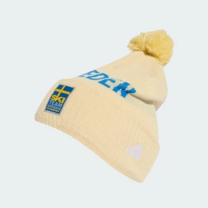 Czapka typu beanie z pomponem Terrex Xploric Adidas Easy Yellow