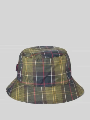 Czapka typu bucket hat z detalem z logo Barbour