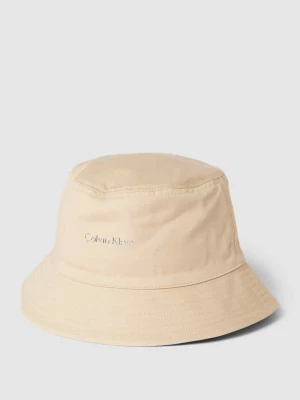 Czapka typu bucket hat z detalem z logo CK Calvin Klein