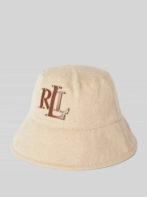 Czapka typu bucket hat z detalem z logo Lauren Ralph Lauren
