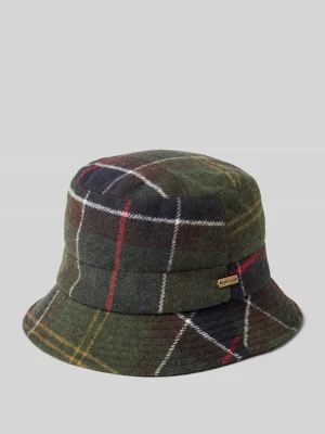 Czapka typu bucket hat z dodatkiem wełny model ‘HEIDI’ Barbour Oliwkowy