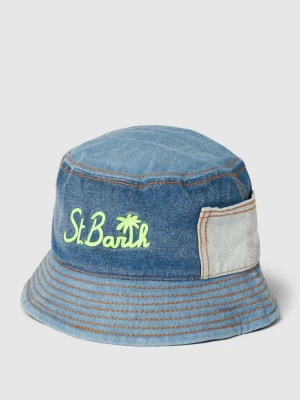 Czapka typu bucket hat z imitacji denimu model ‘JAMES’ MC2 Saint Barth