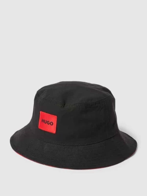 Czapka typu bucket hat z naszywką z logo model ‘Carol’ HUGO
