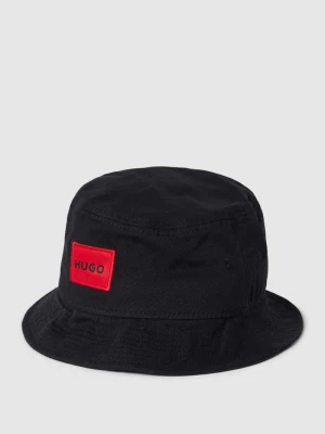 Czapka typu bucket hat z naszywką z logo model ‘Larry’ HUGO